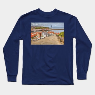 199 Steps From Whitby Abbey Long Sleeve T-Shirt